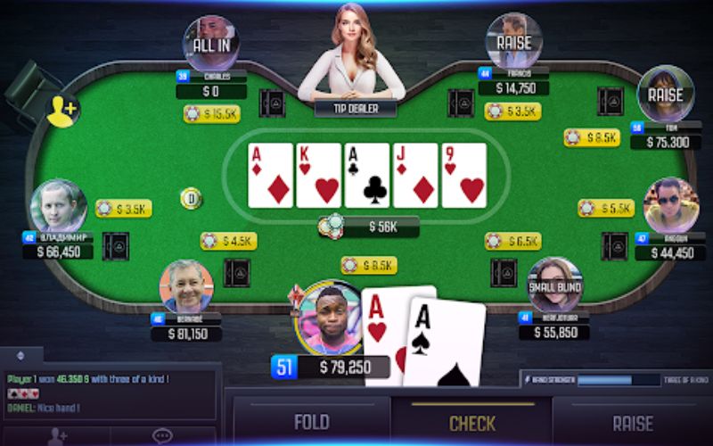 Chiến thuật chơi bài Poker online hiệu quả