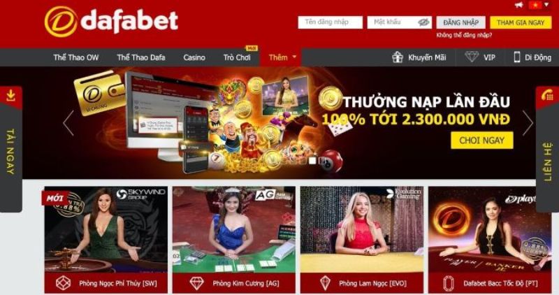 Dafabet đăng nhập đơn giản