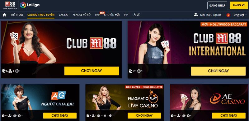 nhà cái casino m88