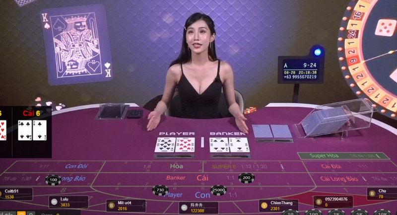 cách đánh bài Baccarat casino trực tuyến