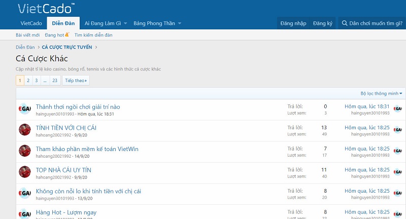 top diễn đàn cờ bạc online