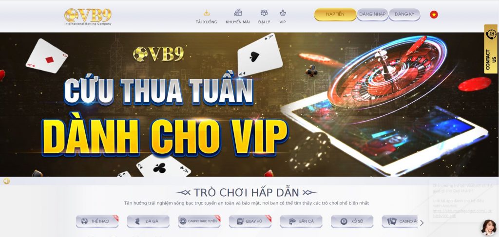 casino vb9 khuyến mãi