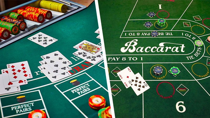 Game Blackjack và Baccarat game nào hợp phong thủy