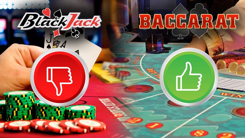 Game Blackjack và Baccarat