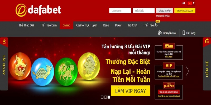 Chơi tài xỉu online Dafabet