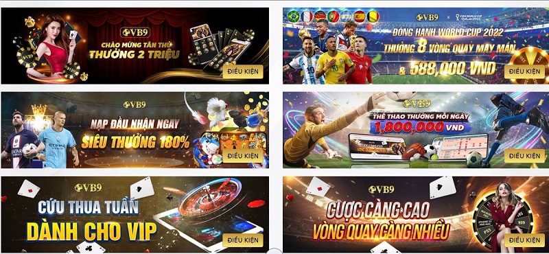 Casino trực tuyến uy tín VB9