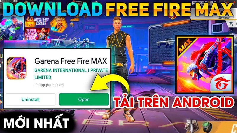 Bạn có thể vào App store để tải Free Fire Max một cách dễ dàng