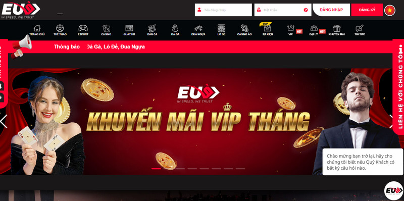 Top 10+ casino trực tuyến EU9