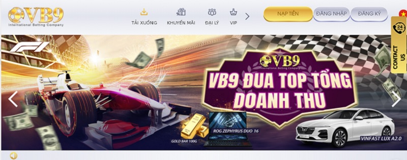 Nhà cái cập nhật game casino trực tuyến VB9