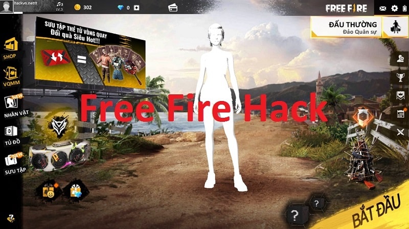 Cách hack Free Fire mới nhất không bị khóa acc